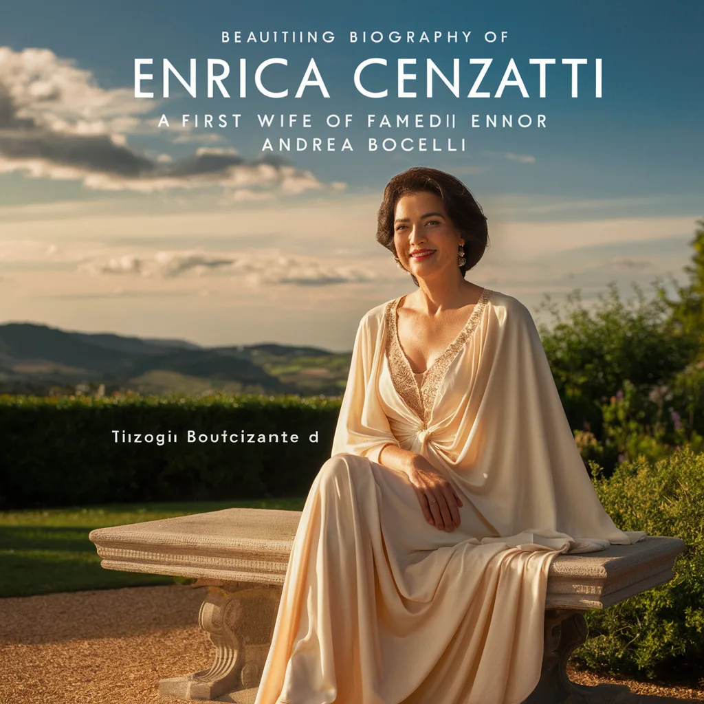 Enrica Cenzatti – Das faszinierende Leben der ersten Ehefrau von Andrea Bocelli